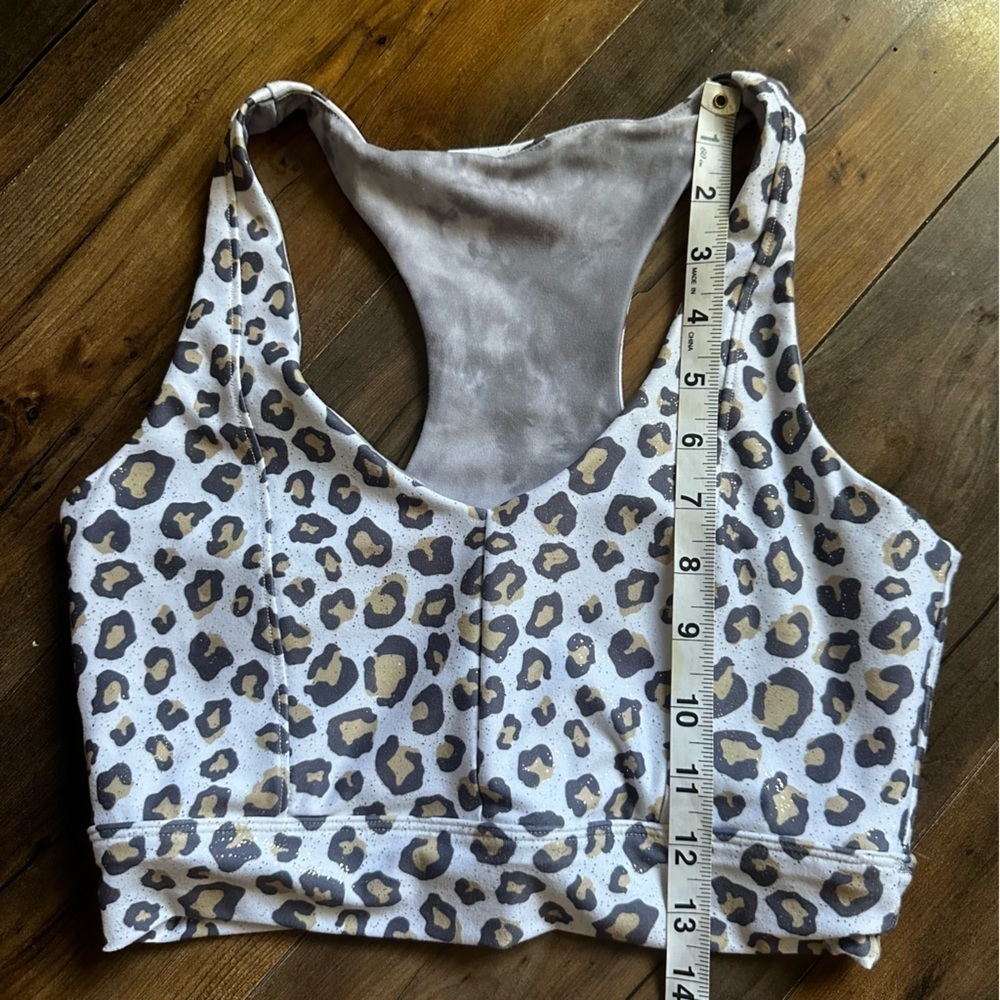 Wear it to Heart | IRENE BRA WITH FOIL WILD CHEETAH WHITE | Medium - Picture 10 of 12